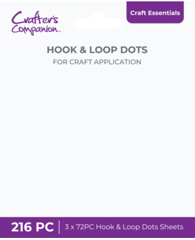 Crafter's Companion Honeycomb Hook & Loop Dots (72pcs) (CC-HOLO-DOT72)