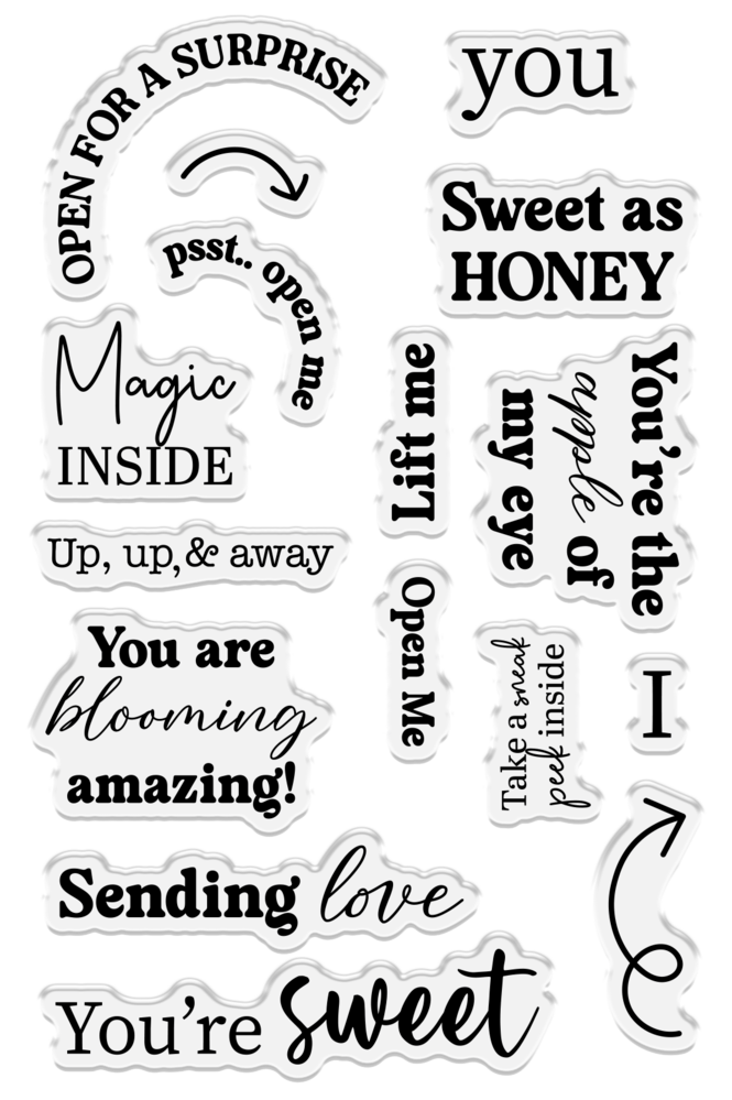Crafter's Companion Honeycomb Die & Stamp Message Reveal (CC-STD-HCOMB-MR) Crafter's Companion Honeycomb Die & Stamp Message Reveal (CC-STD-HCOMB-MR)