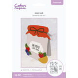 Crafter's Companion Shaped Card Bases Stamp & Die Jam Jar (CC-STD-JAMJ)
