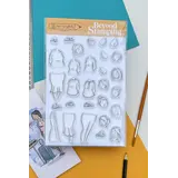 Beyond Stamping Custom Portrait 1 Photopolymer Stamp Set by Josh Griffiths Studios (JGS0001)