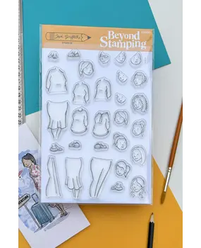 Beyond Stamping Custom Portrait 1 Photopolymer Stamp Set by Josh Griffiths Studios (JGS0001)