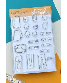 Beyond Stamping Custom Portrait 2 Photopolymer Stamp Set by Josh Griffiths Studios (JGS0002)