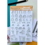 Beyond Stamping Custom Portrait 3 Photopolymer Stamp Set by Josh Griffiths Studios (JGS0003)