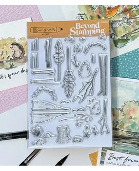 Beyond Stamping Custom Woodland Photopolymer Stamp Set by Josh Griffiths Studios (JGS0009)
