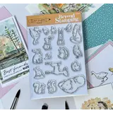 Beyond Stamping Storybook Animals 1 Photopolymer Stamp Set by Josh Griffiths Studios (JGS0010)