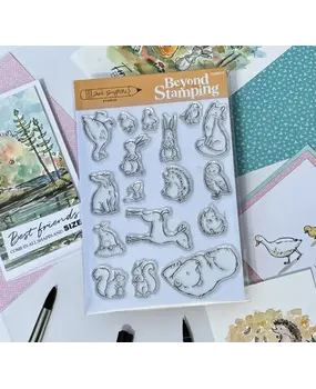 Beyond Stamping Storybook Animals 1 Photopolymer Stamp Set by Josh Griffiths Studios (JGS0010)