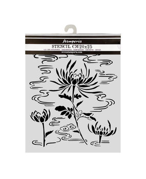 Stamperia Oriental Garden Thick Stencils 20x25cm Lotus Flower (KSTD214) Stamperia Oriental Garden Thick Stencils 20x25cm Lotus Flower (KSTD214)