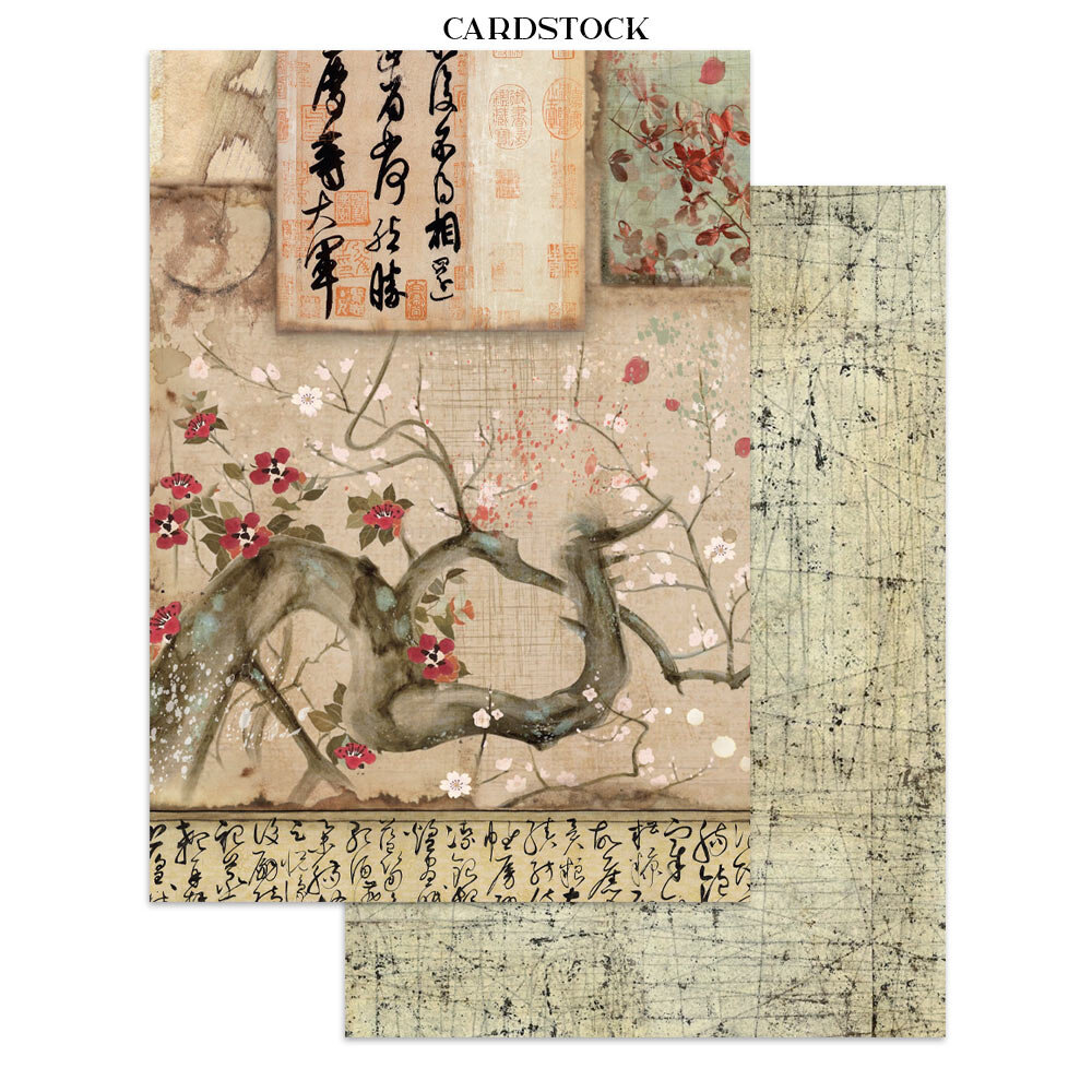 Stamperia Oriental Garden Junk Journal A5 Focus Points (SBJKS05)