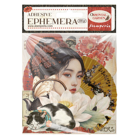Stamperia Oriental Garden Ephemera (DFLCT87) Stamperia Oriental Garden Ephemera (DFLCT87)