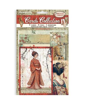 Stamperia Oriental Garden Cards Collection (SBCARD47) Stamperia Oriental Garden Cards Collection (SBCARD47)