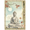 Stamperia Oriental Garden A6 Mini Rice Paper (8pcs) (DFSA6X08) Stamperia Oriental Garden A6 Mini Rice Paper (8pcs) (DFSA6X08)
