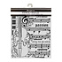 Symphony Thick Stencils 20x25cm Violin by Sara Alcobendas (KSTD210) Symphony Thick Stencils 20x25cm Violin by Sara Alcobendas (KSTD210)