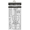 Stamperia Symphony Thick Stencils 12x25cm Violin Sections by Sara Alcobendas (KSTDL166) Stamperia Symphony Thick Stencils 12x25cm Violin Sections by Sara Alcobendas (KSTDL166)