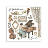 Stamperia Symphony Rub-On 15,5x15,5cm Assortment (6pcs) by Sara Alcobendas (DFLRBX16) Stamperia Symphony Rub-On 15,5x15,5cm Assortment (6pcs) by Sara Alcobendas (DFLRBX16)