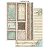 Stamperia Symphony Junk Journal Stickers, Backgrounds, Cut-Outs by Sara Alcobendas (SBJK24) Stamperia Symphony Junk Journal Stickers, Backgrounds, Cut-Outs by Sara Alcobendas (SBJK24)