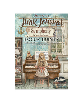 Stamperia Symphony Junk Journal A5 Focus Points by Sara Alcobendas (SBJKS03)