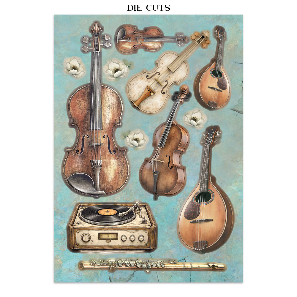 Stamperia Symphony Junk Journal A5 Focus Points by Sara Alcobendas (SBJKS03) Stamperia Symphony Junk Journal A5 Focus Points by Sara Alcobendas (SBJKS03)