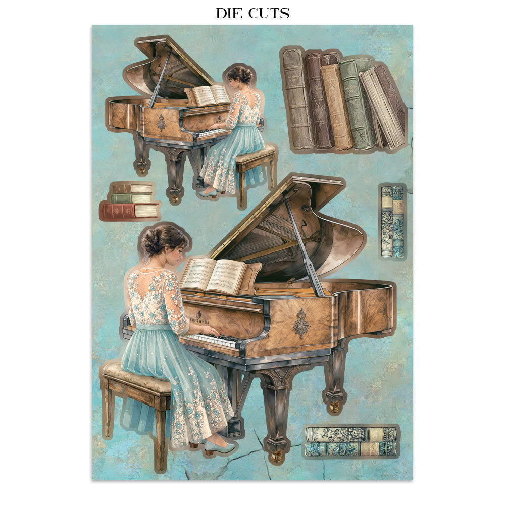 Stamperia Symphony Junk Journal A5 Focus Points by Sara Alcobendas (SBJKS03) Stamperia Symphony Junk Journal A5 Focus Points by Sara Alcobendas (SBJKS03)