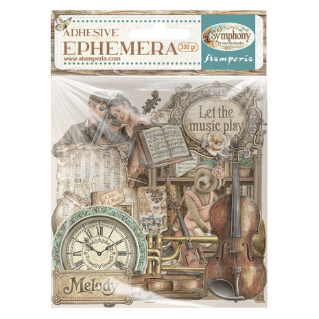 Stamperia Symphony Ephemera by Sara Alcobendas (DFLCT84) Stamperia Symphony Ephemera by Sara Alcobendas (DFLCT84)