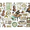 Stamperia Symphony Ephemera by Sara Alcobendas (DFLCT84) Stamperia Symphony Ephemera by Sara Alcobendas (DFLCT84)
