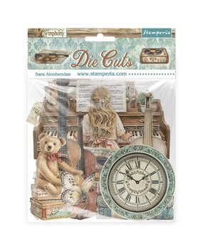 Stamperia Symphony Die Cuts Assorted by Sara Alcobendas (DFLDC136)
