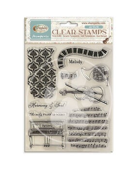 Stamperia Symphony Clear Stamp by Sara Alcobendas (WTK243)