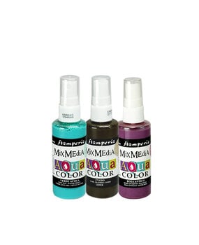 Stamperia Symphony Aquacolor Paint Kit (3pcs) by Sara Alcobendas (KAQXSP)