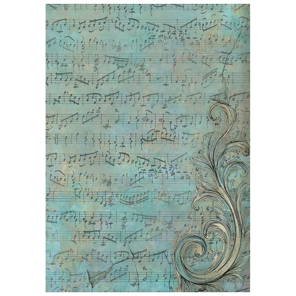 Stamperia Symphony A6 Rice Paper Backgrounds Selection (8pcs) by Sara Alcobendas (DFSAK6055) Stamperia Symphony A6 Rice Paper Backgrounds Selection (8pcs) by Sara Alcobendas (DFSAK6055)