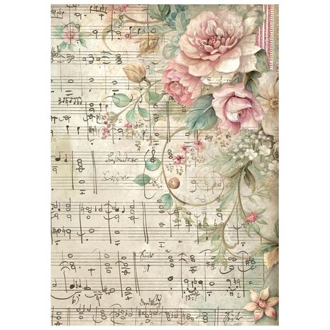Stamperia Symphony A6 Rice Paper Backgrounds Selection (8pcs) by Sara Alcobendas (DFSAK6055) Stamperia Symphony A6 Rice Paper Backgrounds Selection (8pcs) by Sara Alcobendas (DFSAK6055)