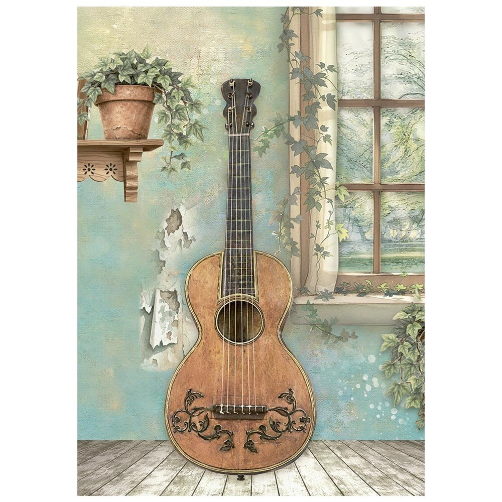 Stamperia Symphony A6 Mini Rice Paper (8pcs) by Sara Alcobendas (DFSA6X07) Stamperia Symphony A6 Mini Rice Paper (8pcs) by Sara Alcobendas (DFSA6X07)