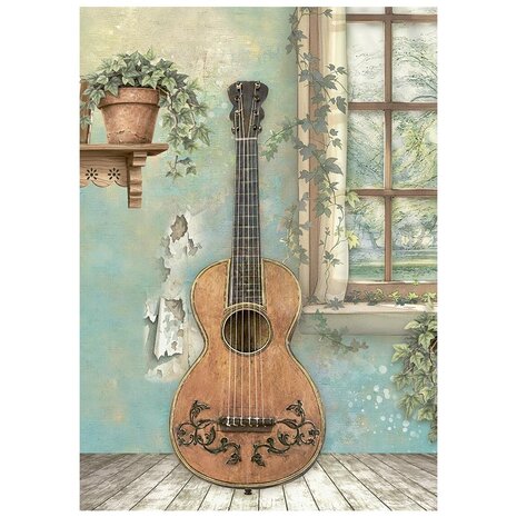 Stamperia Symphony A6 Mini Rice Paper (8pcs) by Sara Alcobendas (DFSA6X07) Stamperia Symphony A6 Mini Rice Paper (8pcs) by Sara Alcobendas (DFSA6X07)