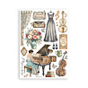 Stamperia Symphony A5 Washi Pad (8pcs) by Sara Alcobendas (SBW34)