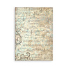 Stamperia Symphony A5 Washi Pad (8pcs) by Sara Alcobendas (SBW34)