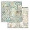 Stamperia Symphony 8x8 Inch Paper Pack Maxi Background Selection by Sara Alcobendas (SBBS145)
