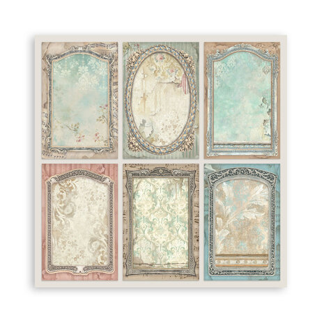 Stamperia Symphony 8x8 Inch Paper Pack (Single Face) by Sara Alcobendas (SBBSXB26) Stamperia Symphony 8x8 Inch Paper Pack (Single Face) by Sara Alcobendas (SBBSXB26)