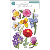 Craft Consortium 3D Decoupage Stickers Flowers (CESTK007)