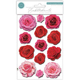 Craft Consortium 3D Decoupage Stickers Flowers (CESTK005)