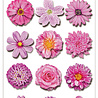 Craft Consortium 3D Decoupage Stickers Flowers (CESTK003) Craft Consortium 3D Decoupage Stickers Flowers (CESTK003)
