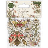 Craft Consortium Vintage Summer Premium Ephemera Set by Olena Kovalova (CCEPH015)