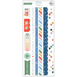 Pinkfresh Studio Ordinary Joys Fabric Border Stickers by Geralyn Sy (302926)