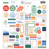 Pinkfresh Studio Ordinary Joys Cardstock Stickers by Geralyn Sy (302526)