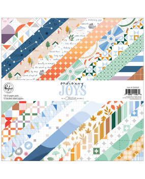 Pinkfresh Studio Ordinary Joys 12x12 Inch Paper Pack Double-Sided (12pcs) by Geralyn Sy (300926)