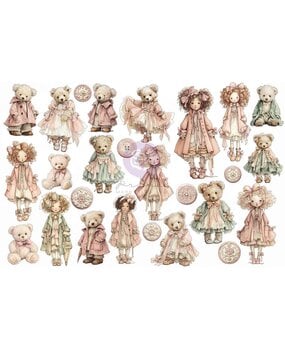 Prima Marketing Buttons & Keepsakes Ephemera Cherished Companions (52pcs) by Frank Garcia (982416)