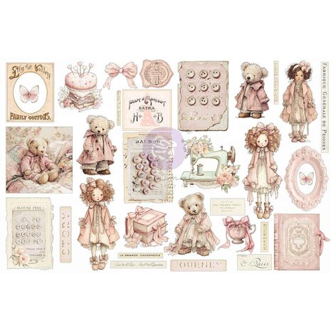 Prima Marketing Buttons & Keepsakes Ephemera Quilted Memories (64pcs) by Frank Garcia (982409) Prima Marketing Buttons & Keepsakes Ephemera Quilted Memories (64pcs) by Frank Garcia (982409)