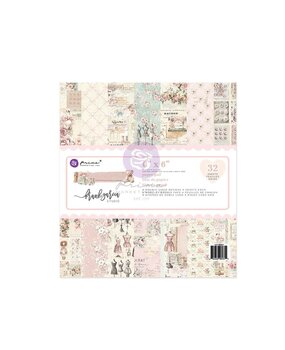 Prima Marketing Buttons & Keepsakes 6x6 Inch Paper Pad by Frank Garcia (982379)