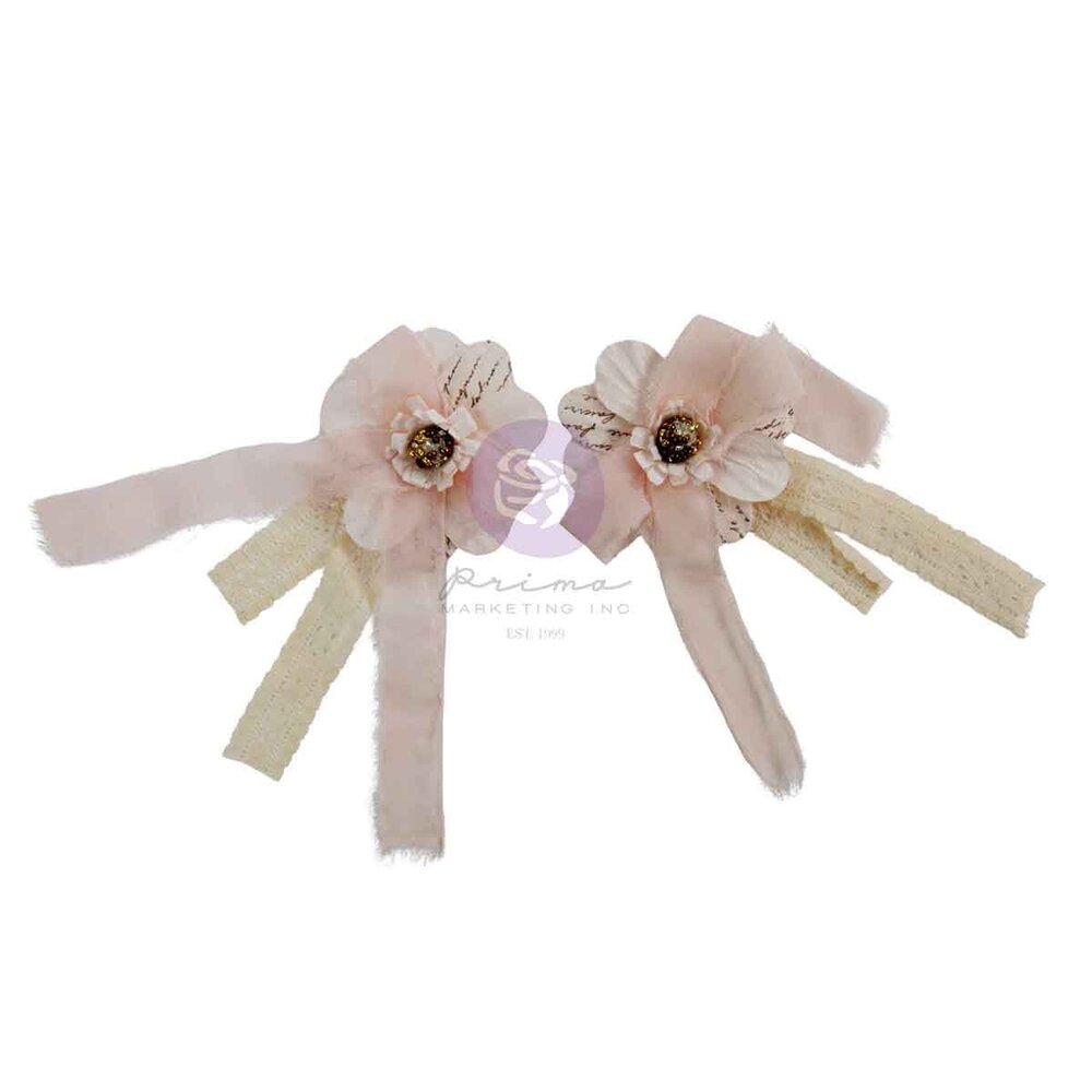 Prima Marketing Buttons & Keepsakes Flowers Elegant Fleurs (2pcs) by Frank Garcia (684754) Prima Marketing Buttons & Keepsakes Flowers Elegant Fleurs (2pcs) by Frank Garcia (684754)