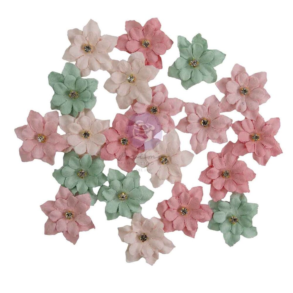 Prima Marketing Buttons & Keepsakes Flowers Delicate Trimmings (20pcs) by Frank Garcia (684723) Prima Marketing Buttons & Keepsakes Flowers Delicate Trimmings (20pcs) by Frank Garcia (684723)