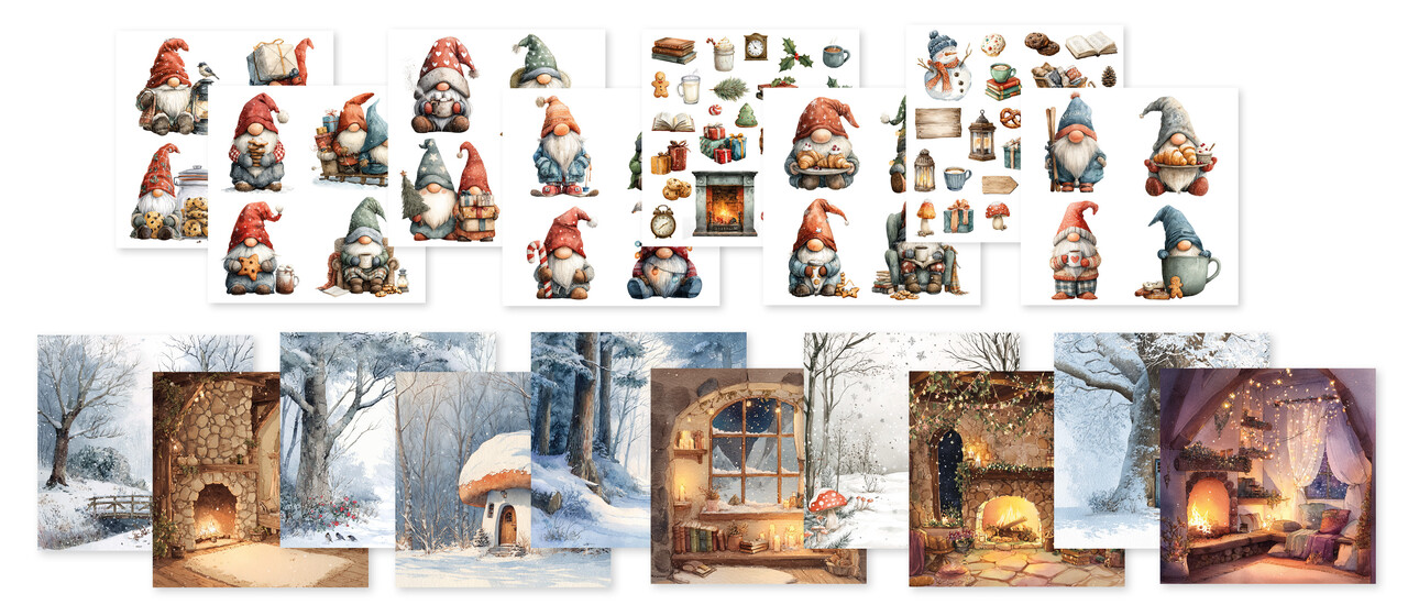 Creative Craftlab James the Gnome Essentials Collage Paper Pad (CCL-ES-CPP495) Creative Craftlab James the Gnome Essentials Collage Paper Pad (CCL-ES-CPP495)