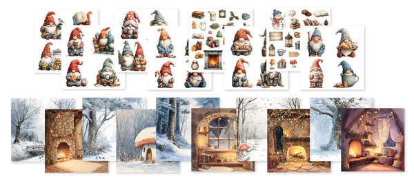 Creative Craftlab James the Gnome Essentials Collage Paper Pad (CCL-ES-CPP495) Creative Craftlab James the Gnome Essentials Collage Paper Pad (CCL-ES-CPP495)
