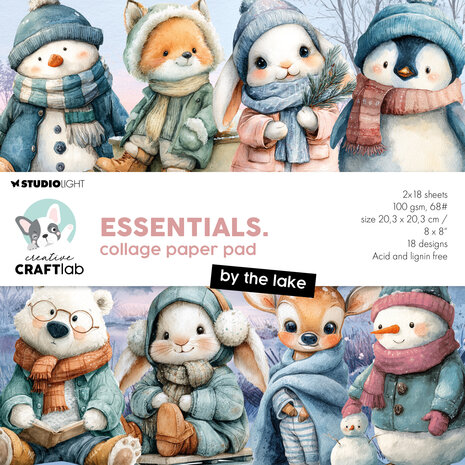 Creative Craftlab By the Lake Essentials Collage Paper Pad (CCL-ES-CPP496) Creative Craftlab By the Lake Essentials Collage Paper Pad (CCL-ES-CPP496)